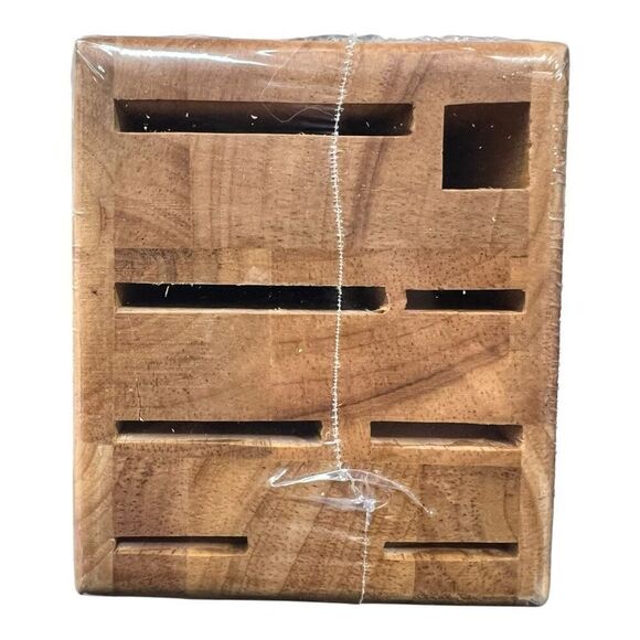 Wüsthof 9-Slot Knife Block – Rubberwood (New in Packaging) BX-11 / #7250-1 Wood - Picture 7 of 8